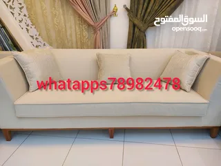  1 Special offer new 6th seater sofa without delivery  piece 155 rial