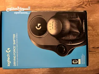  2 Logitech Driving force shifter قير سباق