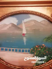  3 لوحة فنية زيتية