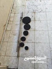  4 بنش  تمارين مع  وزن مع بارين مستقيم