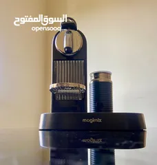  4 Nespresso"CitiZ & Milk" Espresso,cappuccino,latte Maker, Black  نسبريسو سيتز آن ميلك ساقع/ساخن