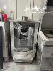  1 عده مطعم شاورما مستعمله بوضع ممتاز و سعر حرق