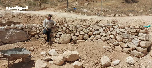  4 حيدر استصلاح اراضي بناء سناسل بناء سلاسل تشييك مزارع تكحيل حجر تجريف اراضي بناء شاليهات وبيوت ريفيه