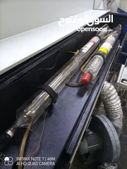  14 ماكينه قص ليزر co2 راسين مساحة عمل 100*160