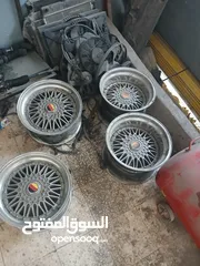  2 جنط BBS بحاله ممتازه منقل مع شفف للتواصل رقم في آخر الإعلان