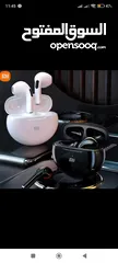  3 سماعات بلوتوث Xiaomi air pro 6 tws  صناعة ماركة MIJIA  التابعة لسلسة شركات  شاومي الشهيرة مع الضمان