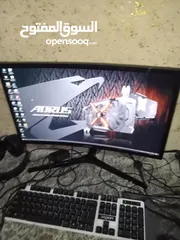  1 Samsung Odyssey 24'' CRG5 144Hz 4Ms