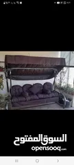  12 مراجيح ثلاثية وثنائية ورباعية واطقم رتان 5 و7 مقاعد واطقم كنب حديد قوية وعش البلبل حجم جامبو رائعة