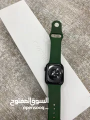  3 Apple watch 45mm series 7 Green بطارية 93