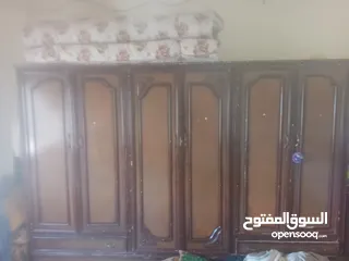  1 غرفه نوم خشب لاتيه 18مع تخت مجوز