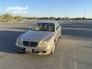  6 للبيع مرسيدس 2004 فئة S350L بحالة ممتازة