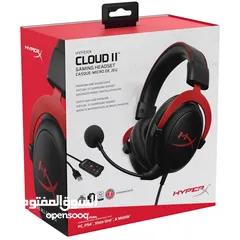  2 نار نار نار سماعه HyperX Cloud II جديد اصليه بسعر ولا اروع