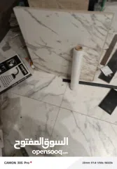  5 شروات بلاط مشكل داخل معرض للبيع بسعر مغري جدا وشاور حمام زجاج مع ارضيه جديد للبيع