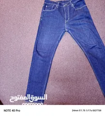  4 بناطيل جنز اروبي بسعر مناسب