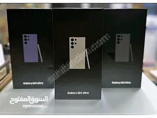  24 SAMSUNG S24 ULTRA  (256GB/512GB/1TB) ساسمونج S24 ألترا كفالة الوكيل BMS جديد يوجد بكج اصلي ساسمونج