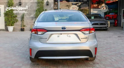  7 تويوتا كارولا هايبرد 2021 بحالة الوكالة Toyota corolla