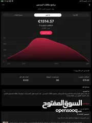  2 حساب تيك توك 500k مفعل ارباح مشاهدات للبيع