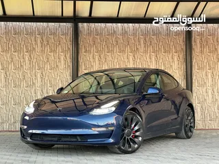  5 TESLA MODEL 3 2022 Performance تيسلا بيرفورمانس دول موتور فحص كامل