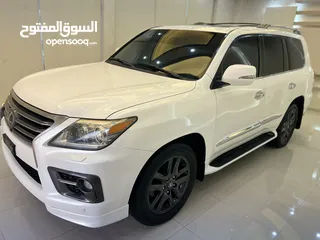  3 لكزس استيشن 570  S فل اوبشن بحالة الوكالة