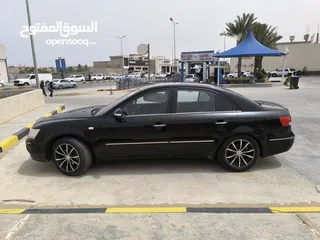  2 هيونداي سوناتا 2009 اللون اسود