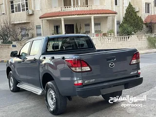  4 مازدا BT-50 موديل 2019 بحالة الوكاله