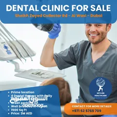  4 Dental Room for Rent / Clinic for Sale