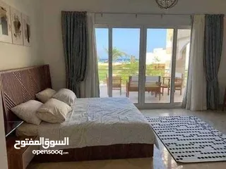  2 استلام فوري شالية sea veiw بحري صريح في لافيستا توباز العين السخنة تشطيب سوبر لوكس