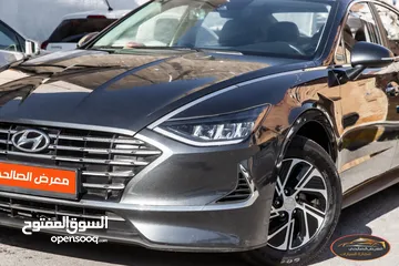  22 Hyundai Sonata 2021 Hybrid  السيارة وارد كوري و جمرك جديد