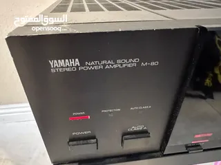  1 امبلفير نوع Yamaha موديل M80
