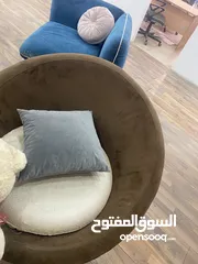  2 كرسي كهربائي متحرك ، صوفا كورنر ، صوفا دائرية متحركة