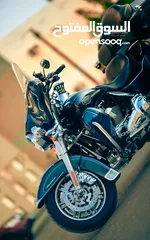  8 HARLEY DAVIDSON TRI GLIDE ULTRA 2013  BLUE & BLACK