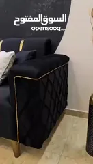  4 طقم كورنر لون أسود