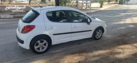  29 بيجو 207موديل 2009_اتومتيك _ماتور 1600-بنزين اصل برايفت _فحص الف صلاة النبي نظيفة من الاخر