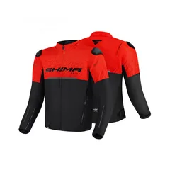  3 SHIMA Drift Men's Motorcycle Jacket Red