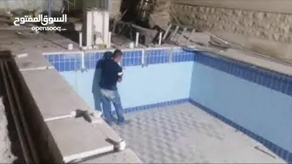  23 صيانه المسابح برك السباحه اوفر فلو وسكيمر