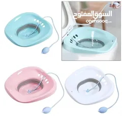  2 مقعد مرحاض بسيفون تنظيف، مع خاصية التنظيف بالتبخير،