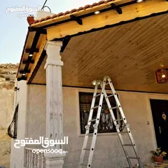  5 تركيب جميع انواع القرميد  تفصيل ابواب وحمايات ودربزنات  تركيب مظلات وبرقلات   صيانه عامه