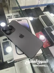  1 iPhone 14 pro 128 شرق أوسط مستعمل بحالة الوكالة