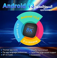  6 !! اقوى سعر بالمملكة !! TV BOX Transpeed Android 13 8K 5G احدث جهاز ترفيه بأقل سعر بالمملكه