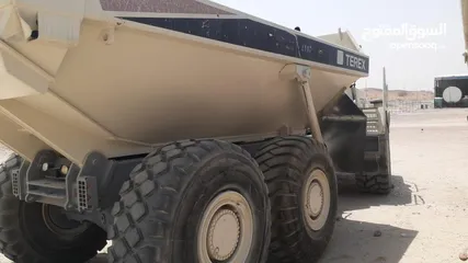  4 2007 Terex dump truck