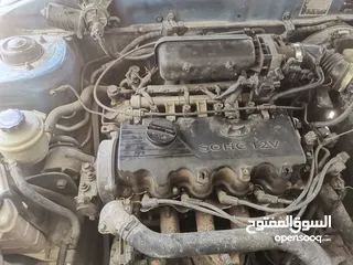  3 هونداي اكسنت موديل 2000 قصت الفيرانا الون ازرق قابل للتفاوض