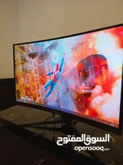  2 شاشة العاب msi 170HZ