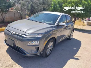  2 هونداي كونا موديل 2021 وارد أمريكي لون اسمنتي قاطعه 28 ألف سقف ابيض بريميوم اصلي