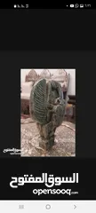  3 حنفساء حجر نادر  فرعوني منحوت  يدوي قديم