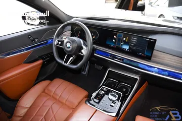  18 بي ام دبليو الفئة السابعة 735i مايلد هايبرد 2024 BMW 7 Series 735i (G70) Mild Hybrid M Sport Package