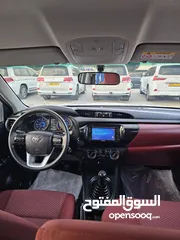  10 هايلوكس 2019 وكاله بهوان غمارتين جير عادي بصبغة الوكاله وبممشى قليل 77 KM