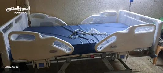  5 سرير طبي كهرباي معا مرتبه طبيه يعمل بريموت 10حركات