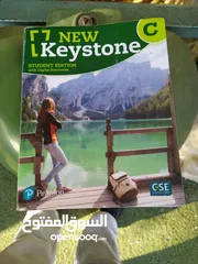  1 للبيع : كتب New Keystone صف الثامن – نسخة C بحالة ممتازة كأنها جديدة!