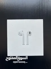  4 Used AirPods 2 good condition working fine // ايربودز ابل مستخدم حاله جيده