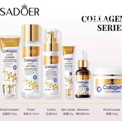  1 Collagen skincare set- مجموعة كولاجين